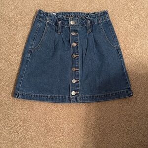 American Eagle Outfitters Blue Jean A-Line Skirt